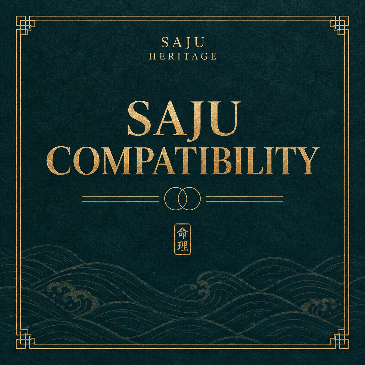 Saju Heritage relationship compatibility reading cover